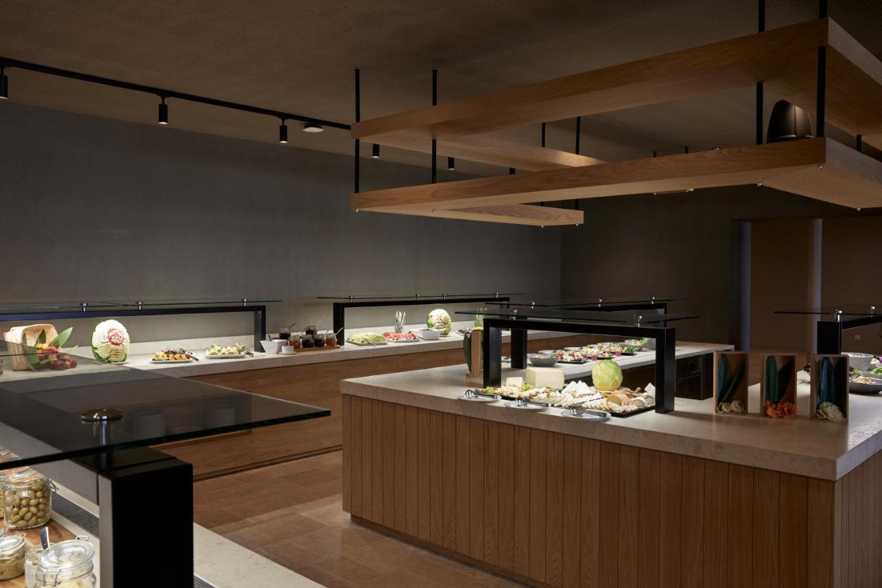 Elissa Adults-Only Lifestyle Beach Resort Kallithea  Luaran gambar A buffet at a restaurant